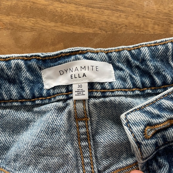 Dynamite jeans shorts- worn one time. - Picture 3 of 4
